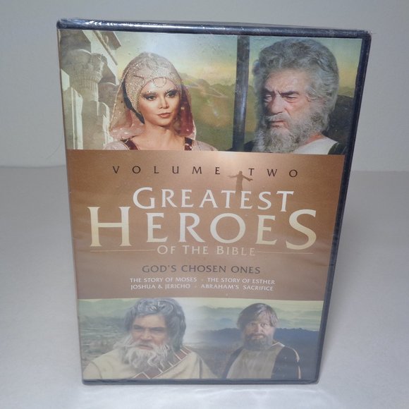 GREATEST HEROES OF THE BIBLE: Volume Two New DVD God's Chosen Ones - Picture 1 of 4